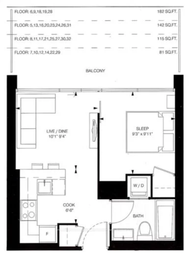 57 St Joseph Street 2909, Toronto C01, On M5s 0c5