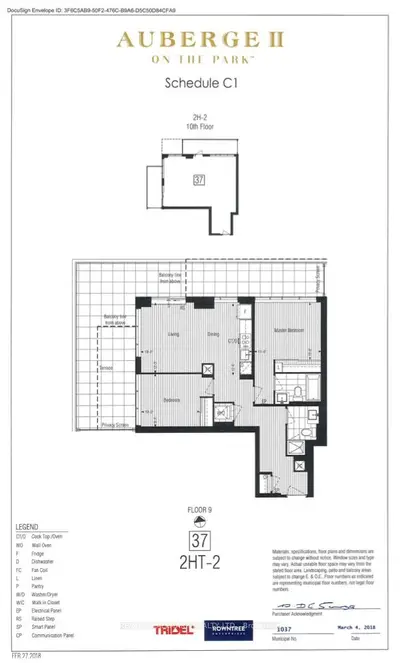 20 Inn On The Park Drive 1037, Toronto C13, On M3c 0p8