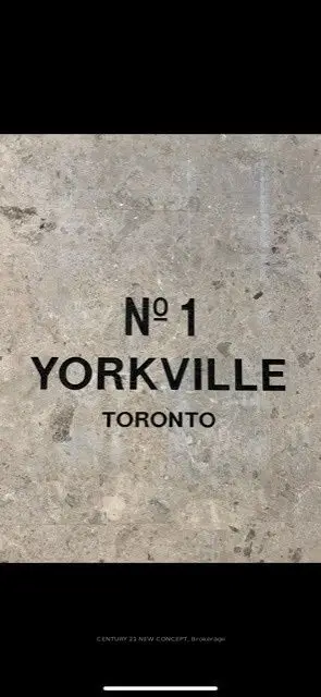 1 Yorkville Avenue 3108, Toronto C02, On M4w 1l1