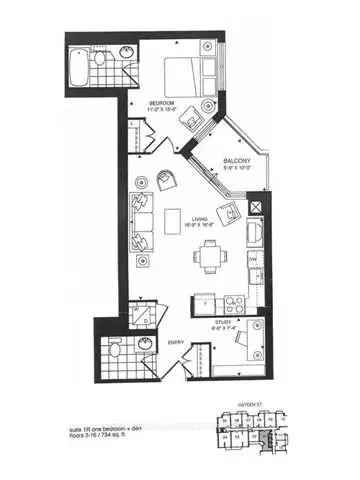 35 Hayden Street 601, Toronto C08, On M4y 3c3