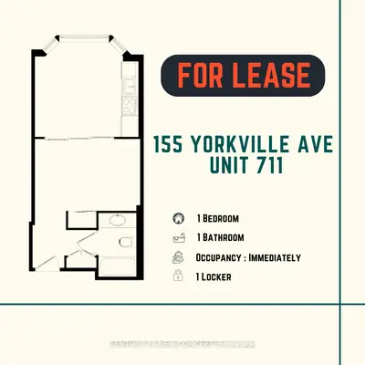 155 Yorkville Avenue 711, Toronto C02, On M5r 1c4