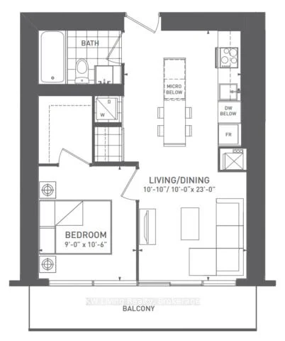 88 Harbour Street 2109, Toronto C01, ON M5J 0C3