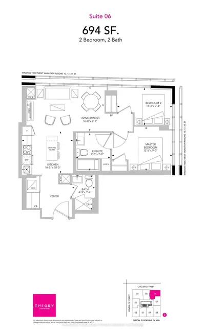 203 College Street 1106, Toronto C01, On M5t 1p9