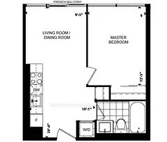 36 Lisgar Street 1801w, Toronto C01, On M6j 0c7