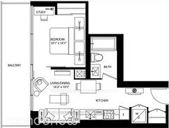 290 Adelaide Street W 3002, Toronto C01, On M5v 1p6