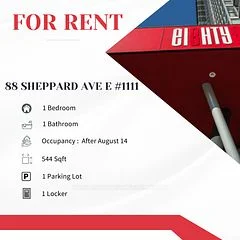 88 Sheppard Avenue E 1111, Toronto C14, ON M2N 0G9