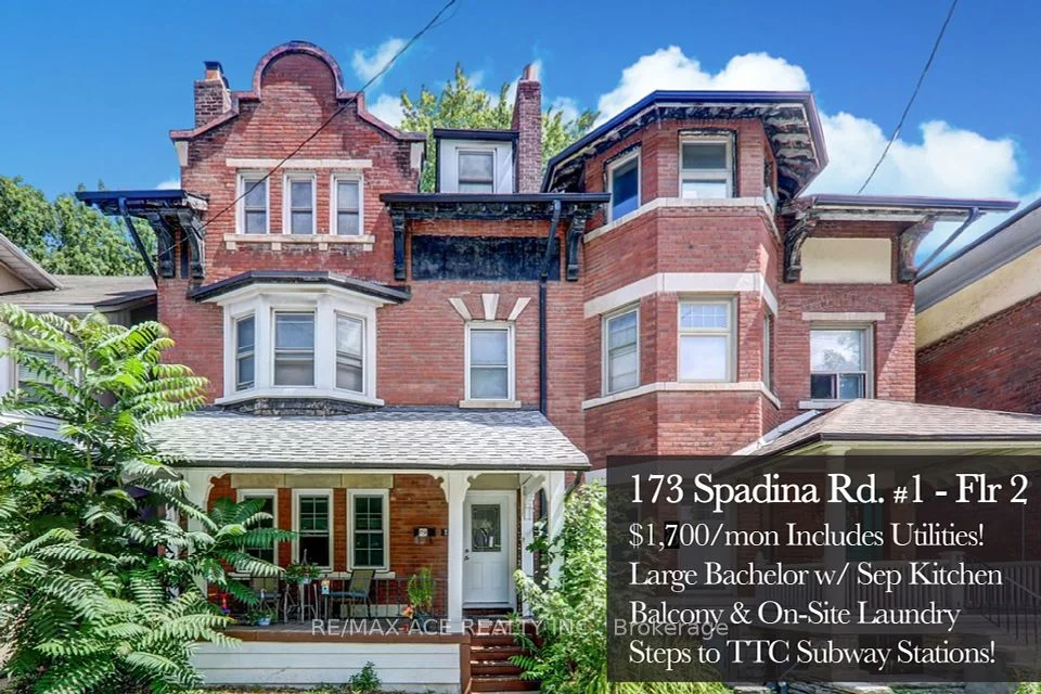 173 Spadina Road 1 - Flr2, Toronto C02, ON M5R 2T9