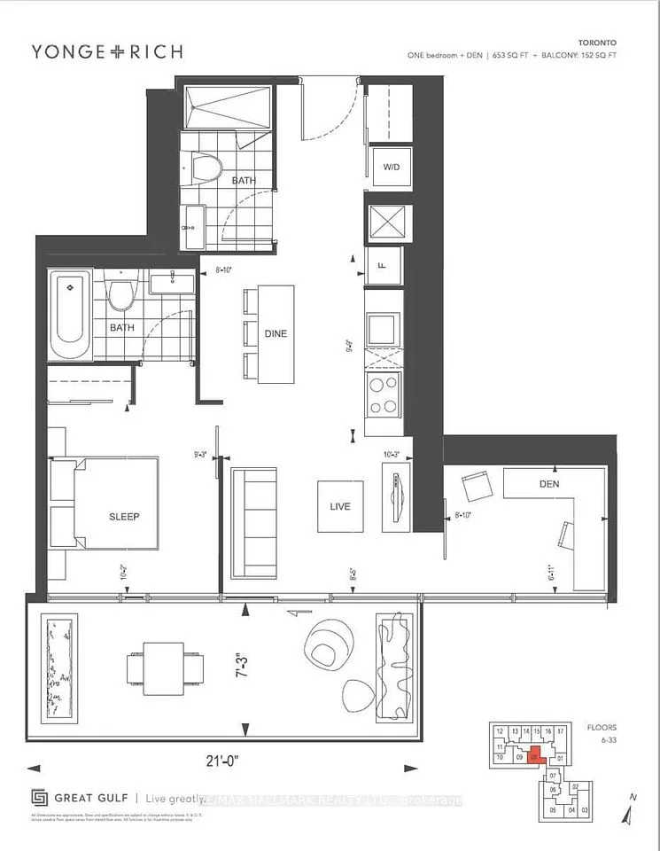 25 Richmond Street E 908, Toronto C08, ON M5C 0A6
