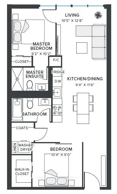 131 Mill Street 612, Toronto C08, ON M5A 2Z8