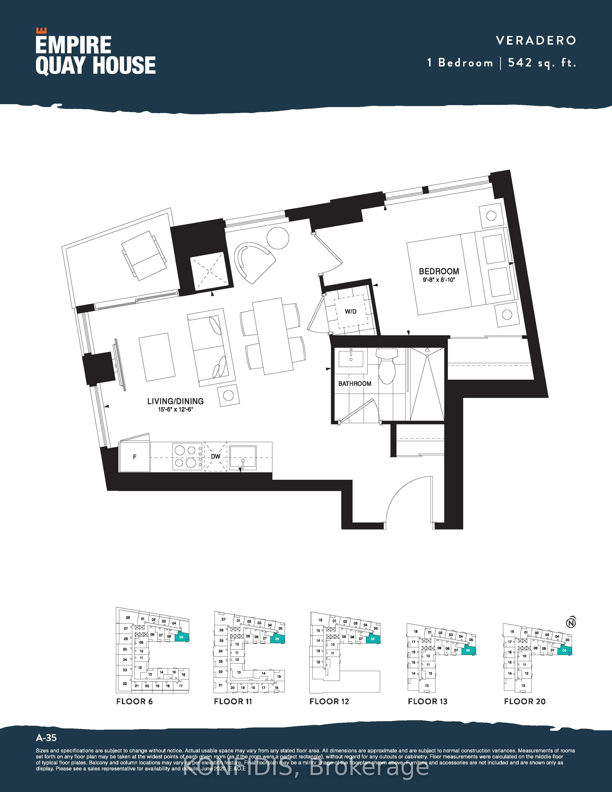 15 Richardson Street 1306, Toronto C08, ON M5A 0Y5