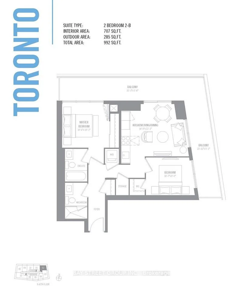 2221 Yonge Street 2502, Toronto C10, On M4s 2b4