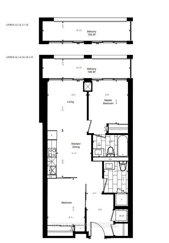 60 Princess Street 621, Toronto C08, ON M5A 2C7