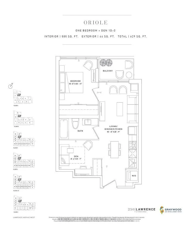 250 Lawrence Avenue W 910, Toronto C04, ON M5M 1B1