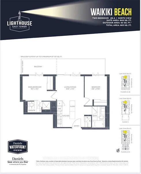 20 Richardson Street 1909, Toronto C08, On M5a 0s6