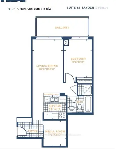 18 Harrison Garden Boulevard 312, Toronto C07, ON M2N 7J6