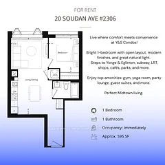 20 Soudan Avenue 2306, Toronto C10, ON M4S 0E2