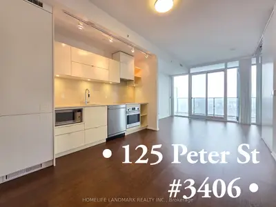 125 Peter Street 3406, Toronto C01, On M5v 0m2