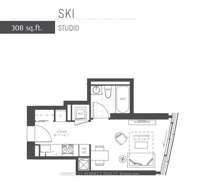 14 York Street 4802, Toronto C01, ON M5J 2Z2