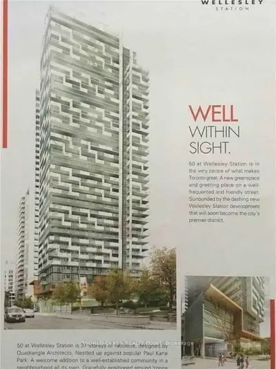 50 Wellesley Street E 2603, Toronto C08, On M4y 0c8