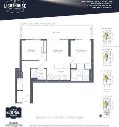 20 Richardson Street 1807, Toronto C08, ON M5A 0S6