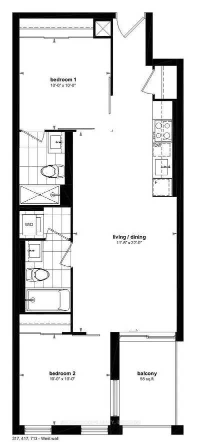 20 Gladstone Avenue 617, Toronto C01, On M6j 3k6