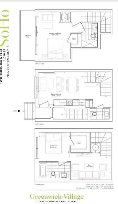 Condo Townhouse in Toronto