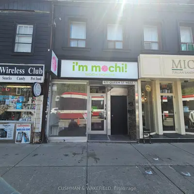 677 Queen Street W Ground Floor, Lower Level, Toronto C01, On M6j 1e6