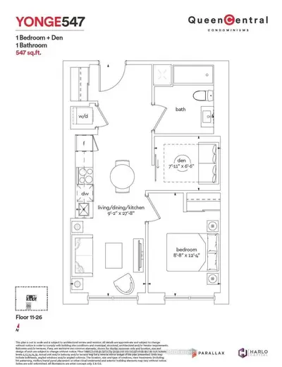 100 Queen Street E 1509, Toronto C08, On M5c 0b5