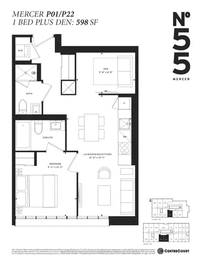 55 Mercer Street 322, Toronto C01, On M5v 0w4