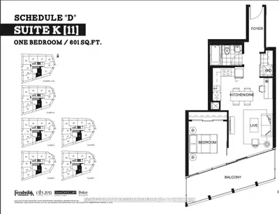30 Ordnance Street 1112, Toronto, On M6k 1a2