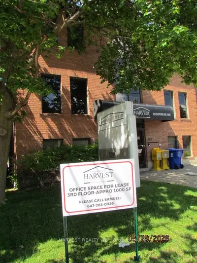 328 Sheppard Avenue E 3rd Floor, Toronto, On M2n 3b4