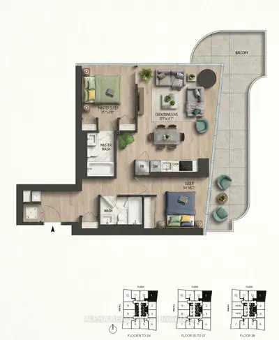 Condo Apartment in Toronto