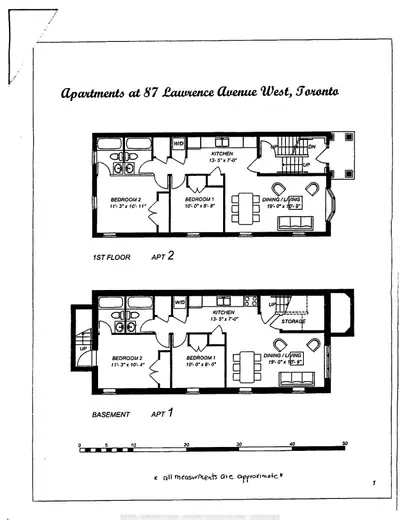 87 Lawrence Avenue W Lower, Toronto, On M5m 1a7