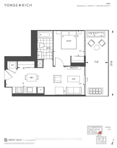 25 Richmond Street E 3001, Toronto, On M5c 1n7
