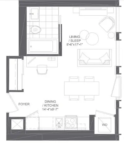 121 St Patrick Street 417, Toronto, On M5t 3c1