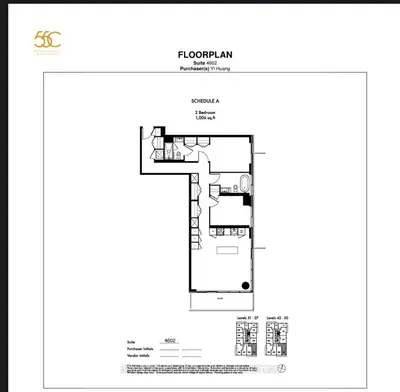 55 Charles Street 4702, Toronto, On M4y 0j1