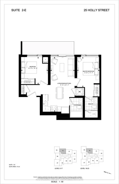 25 Holly Street 910, Toronto, On M4s 0e3