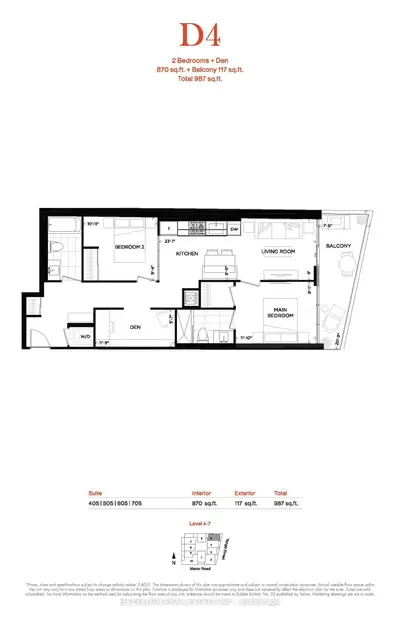 8 Manor Road W 605, Toronto, On M4s 2a5