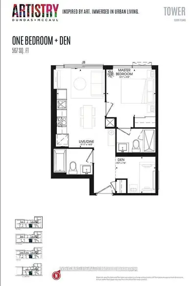 280 Dundas Street W 2508, Toronto, On M5t 0e3
