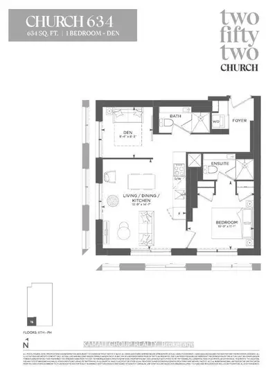 252 Church Street 4115, Toronto, On M5b 0e6