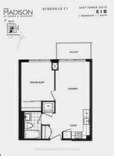 98 Lillian Street 2619, Toronto, On M4s 0a5