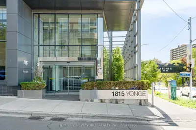 1815 Yonge Street 1605, Toronto, On M4t 2a4