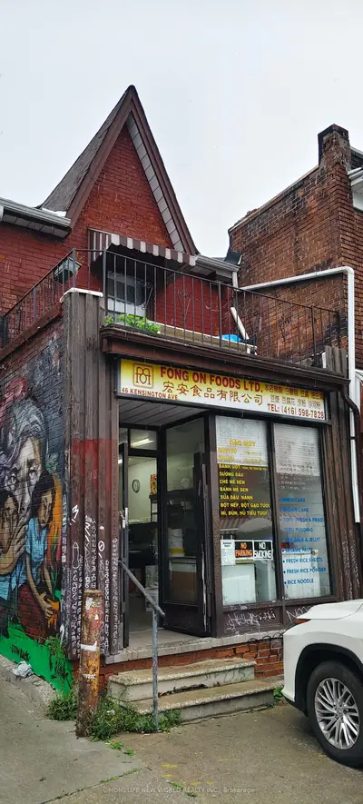 46 Kensington Avenue Main/basement, Toronto, On M5t 2k1