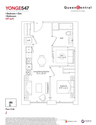 100 Queen Street E 1809, Toronto, On M5c 0b5