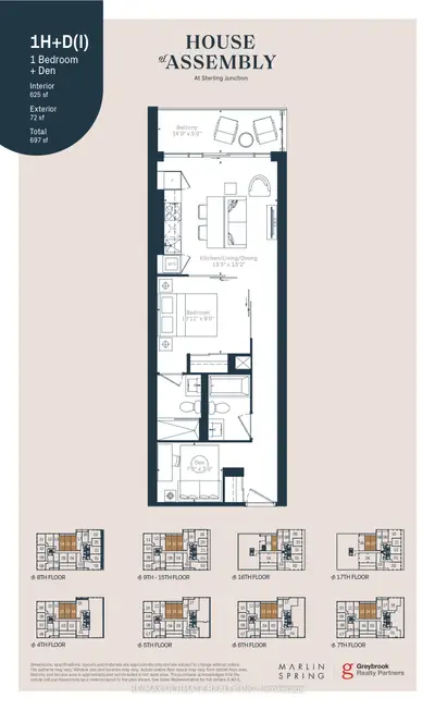 181 Sterling Road 1215, Toronto, On M6r 0b2
