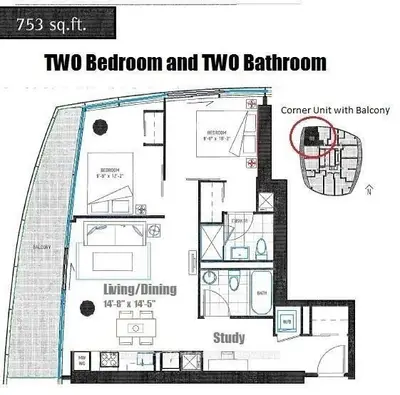 14 York Street 708, Toronto, On M5j 0b1