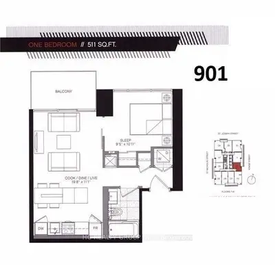 5 St Joseph Street 901, Toronto, On M4y 1j6