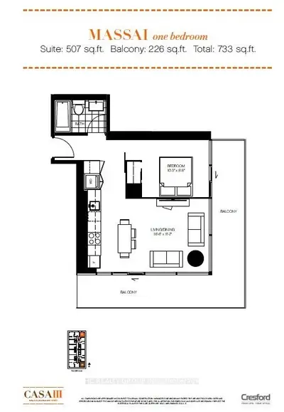 50 Charles Street E 3503, Toronto, On M4y 0c3