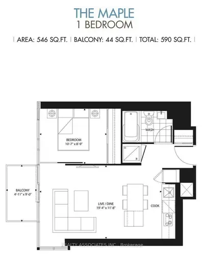75 St Nicholas Street 1605, Toronto, On M4y 0a5