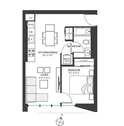 151 Mill Street 504, Toronto, On M5a 4t8